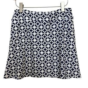 Jude Connally Morgan Skort Skirt Jude Cloth Blue White Golf Tennis Small
